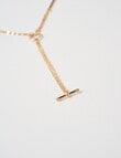 Whistle Accessories Dainty Multi FOB Necklace, Imitation Gold product photo View 02 S