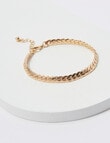 Whistle Accessories Snake Chain Necklace With Bracelet Set, Imitation Gold product photo View 02 S
