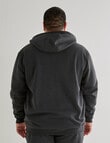 Chisel King Size Hoodie, Black product photo View 02 S