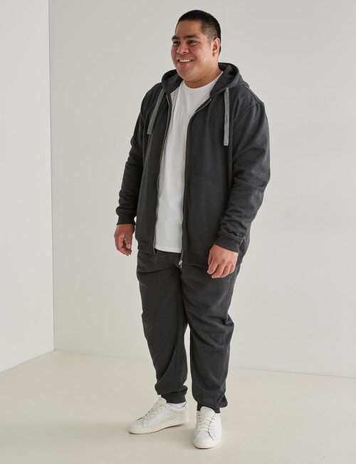 Chisel King Size Hoodie, Black product photo View 03 L