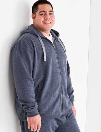 Chisel King Size Hoodie, Blue product photo