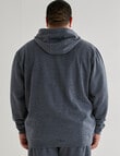Chisel King Size Hoodie, Blue product photo View 02 S