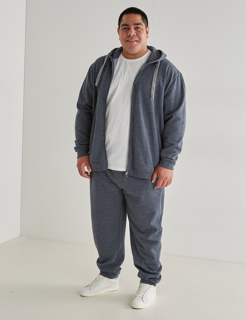 Chisel King Size Hoodie, Blue product photo View 03 L