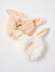 Switch Fluffy Ear Scrunchies, 2-Pieces, Stone & Vanilla product photo