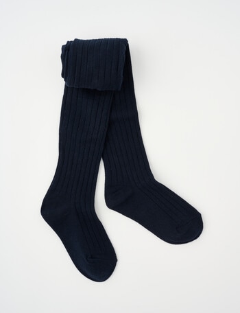 Simon De Winter Rib Tights, Navy product photo
