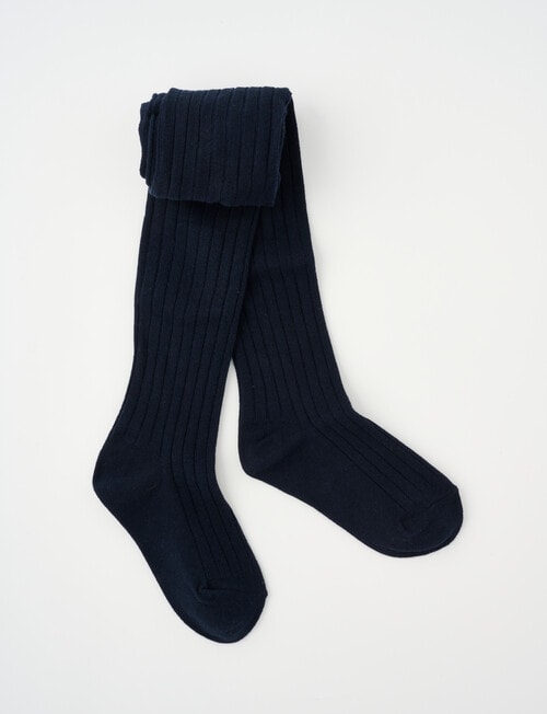 Simon De Winter Rib Tights, Navy product photo