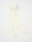 Simon De Winter Rib Tights, Ivory product photo