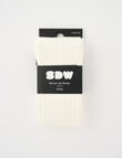 Simon De Winter Rib Tights, Ivory product photo View 02 S