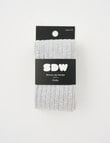 Simon De Winter Rib Tights, Grey Marle product photo View 02 S