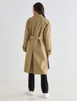 Whistle Belted Trench Coat, Camel product photo View 02 S