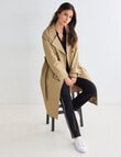 Whistle Belted Trench Coat, Camel product photo View 03 S