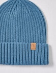 No Issue Rib Beanie, Dark Teal, 3-16 product photo View 02 S