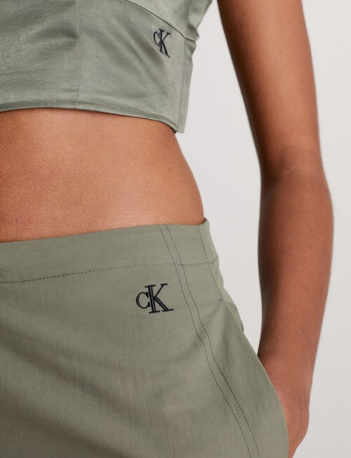 Calvin Klein Parachute Pant, Olive product photo View 03 L