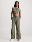 Calvin Klein Parachute Pant, Olive product photo View 04 S