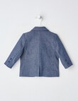 Teeny Weeny All Dressed Up Jacket, Navy Chambre product photo View 02 S