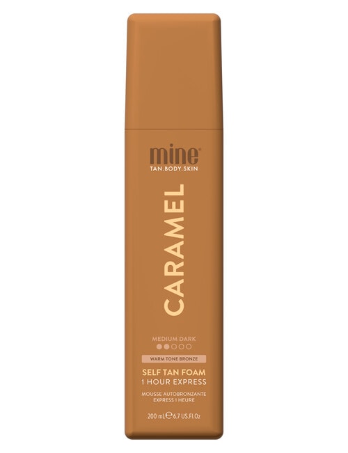 Mine Caramel Self Tan Foam, 200ml product photo