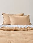 Domani Toscana Standard Pillowcase Pair, Caramel product photo