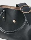 Boston + Bailey O-Ring Tote Bag, Black product photo View 07 S