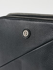 Boston + Bailey Double Zip Crossbody Bag, Black product photo View 03 S