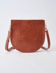 Whistle Accessories Saddle Crossbody Bag, Tan product photo View 03 S