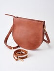 Whistle Accessories Saddle Crossbody Bag, Tan product photo View 04 S