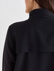 Ella J Zip Weekend Jacket, Black product photo View 06 S