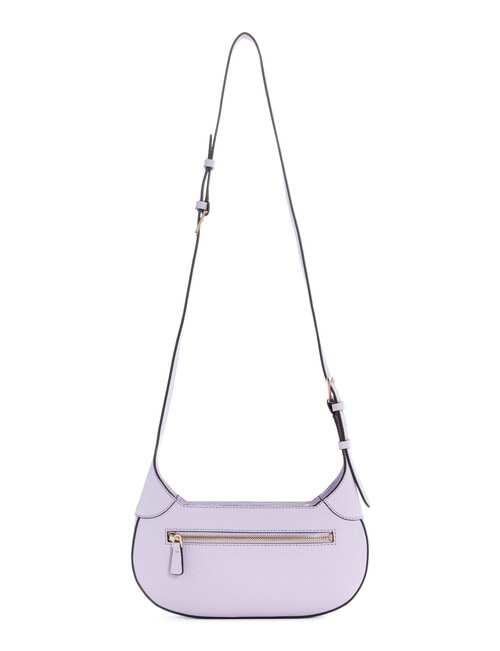 Guess Avis Convertible Top Zip Crossbody Bag, Lavender product photo View 02 L