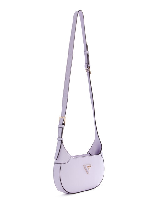 Guess Avis Convertible Top Zip Crossbody Bag, Lavender product photo View 03 L