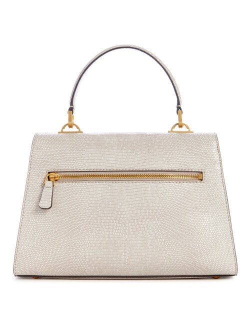 Guess Sestri Top Handle Flap Bag, lizard product photo View 02 L