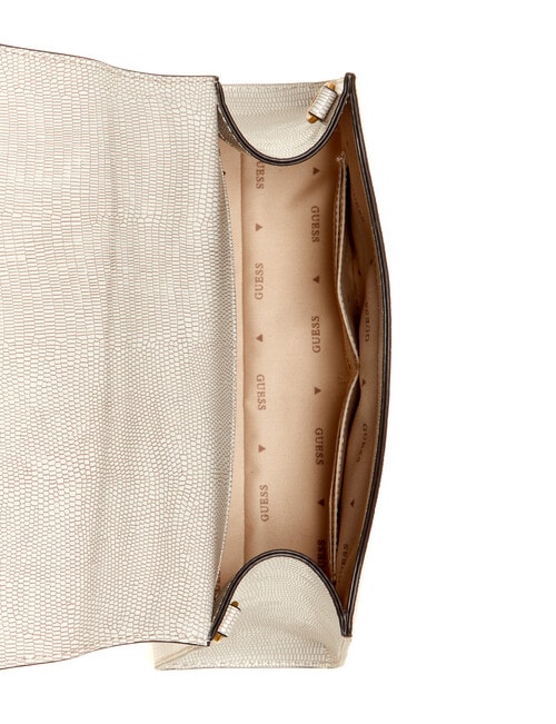 Guess Sestri Top Handle Flap Bag, lizard product photo View 04 L