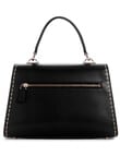 Guess Sestri Top Handle Flap Bag, Black product photo View 02 S