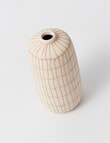 M&Co Arcadia Vase, Stripe product photo View 02 S