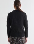State of play Ava Crinkle Top, Black product photo View 02 S