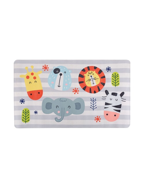 Hello sunshine Non-Slip Bath Mat, Safari product photo