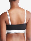 Calvin Klein Modern Cotton Lightly Lined Bandeau Bra, Black, XS-L product photo View 03 S
