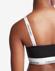 Calvin Klein Modern Cotton Lightly Lined Bandeau Bra, Black, XS-L product photo View 04 S