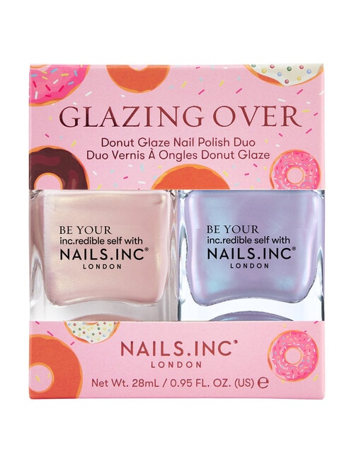 Nails Inc Glazing Over Nail Polish Duo product photo