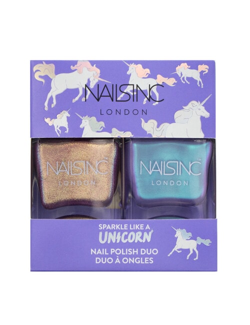 Nails Inc Sparkle Like a Unicorn Nail Polish Duo product photo