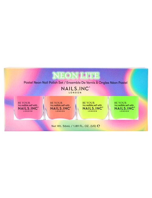 Nails Inc Neon Lites Nail Polish Set product photo