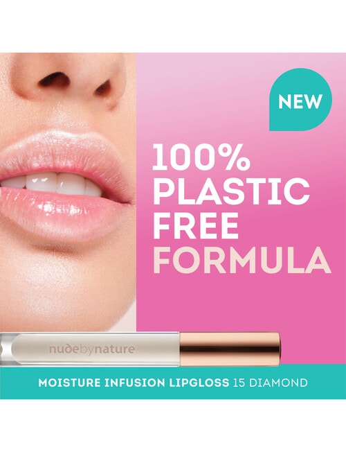 Nude by Nature Moisture Infusion Lipgloss, 15 Diamond product photo View 03 L