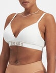 Bonds Retro Rib Wirefree Tee Bra, White & Blushed, 6-22 product photo View 02 S
