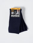 Bonds Oxford Sock, 4-Pack, School Navy product photo View 02 S