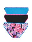 Bonds Hipster Bikini Brief, 3-Pack, Team Floral, 6-22 product photo View 02 S