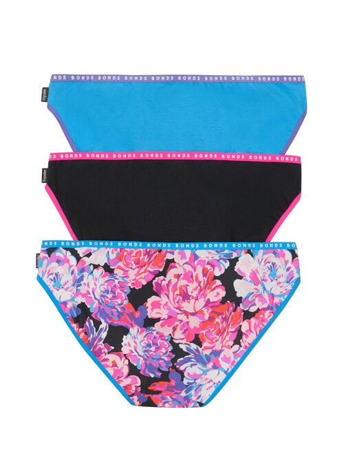 Bonds Hipster Bikini Brief, 3-Pack, Team Floral, 6-22 product photo View 02 L