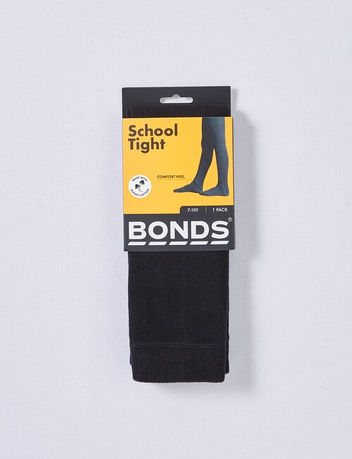 Bonds School Tights, Black product photo View 02 L