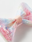 Mac & Ellie Sparkle Bow Clip, 2-Pack, Pink product photo View 04 S