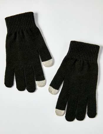Switch Contrast Fingertip Glove, Black product photo