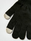 Switch Contrast Fingertip Glove, Black product photo View 02 S