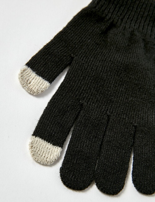 Switch Contrast Fingertip Glove, Black product photo View 02 L