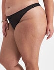 Berlei Because Mesh G- String Brief, Black, 8-24 product photo View 02 S